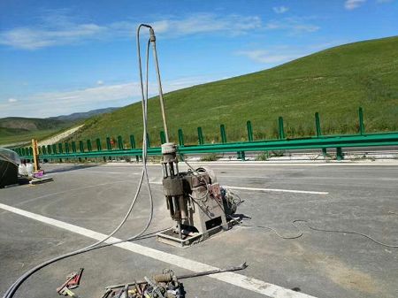 牟定公路地基基础注浆加固